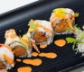 lobster maki <img title='Consumption of raw or under cooked' src='/css/raw.png' />